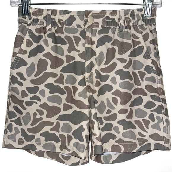 Burlebo Boys Everyday Shorts in Classic Deer Camo Size Large 10-12 - Picture 2 of 13